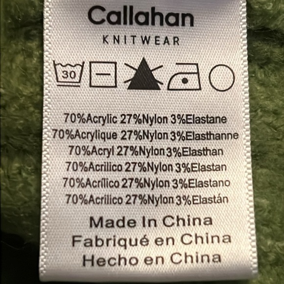 Anthropologie Callahan Cable Knit Long Sleeve Cowl Neck Sweater S - Picture 3 of 7